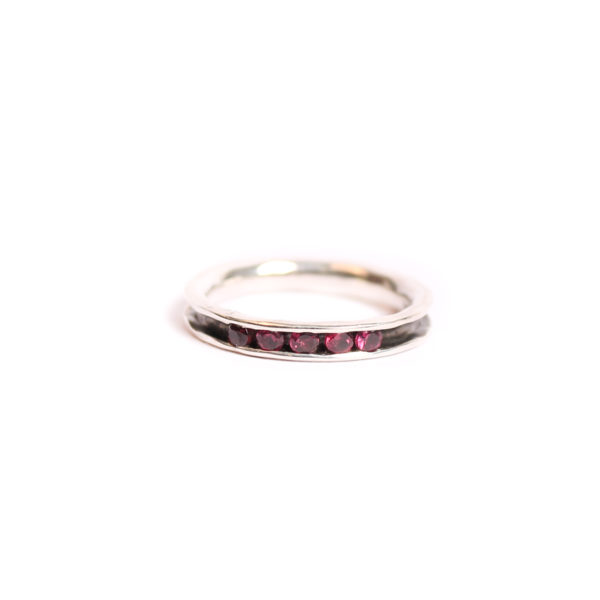 Indian garnet ring